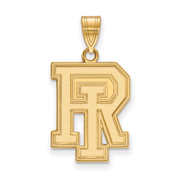 10k Yellow Gold U. of Rhode Island Large Pendant