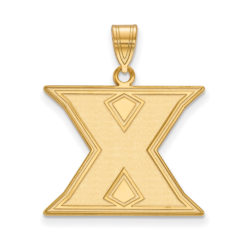 10k Yellow Gold Xavier U. Large Initial X Pendant