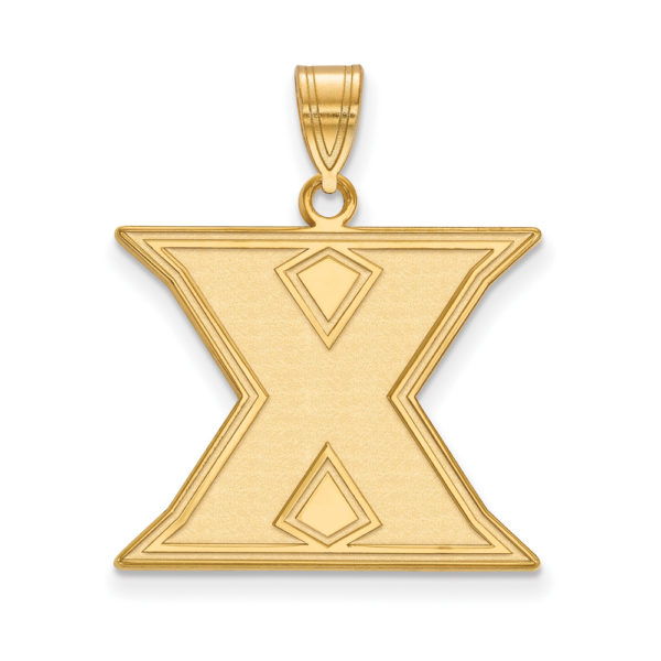 10k Yellow Gold Xavier U. Large Initial X Pendant