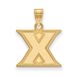 10k Yellow Gold Xavier U. Small Initial X Pendant