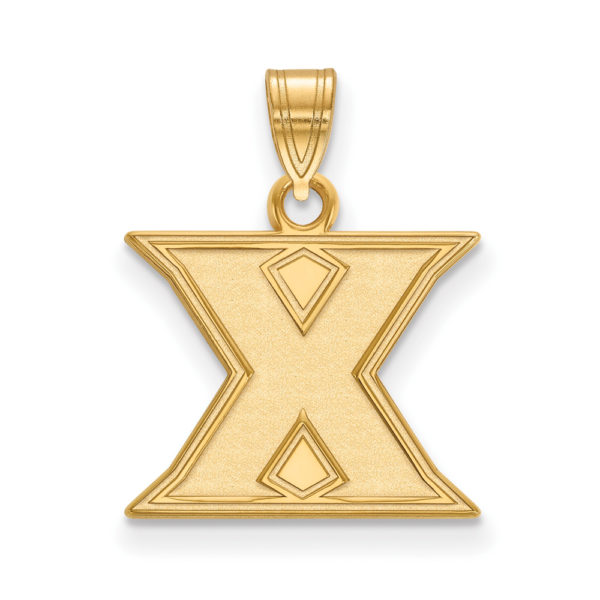 10k Yellow Gold Xavier U. Small Initial X Pendant