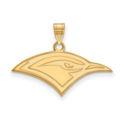 14k Gold Plate Silver U of Tennessee at Chattanooga Small Logo Pendant