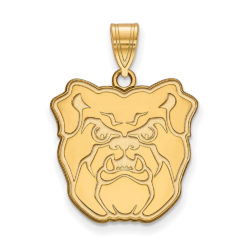 14k Gold Plated Silver Butler Univ. Large Pendant