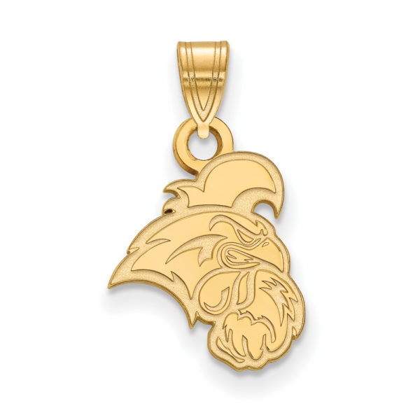 14k Gold Plated Silver Coastal Carolina U Small Mascot Pendant