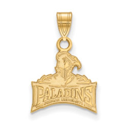 14k Gold Plated Silver Furman U Small Logo Pendant