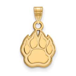 14k Gold Plated Silver Northern Illinois U. Huskies Small Pendant