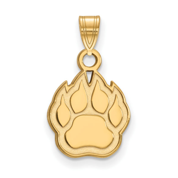 14k Gold Plated Silver Northern Illinois U. Huskies Small Pendant