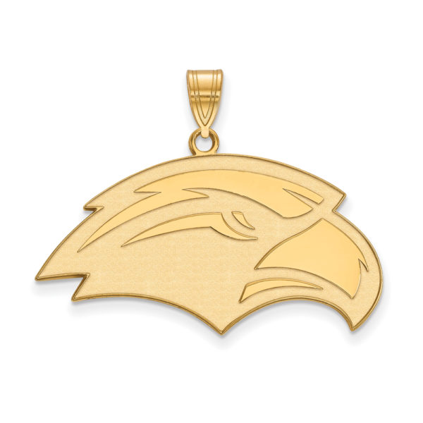 14k Gold Plated Silver Southern Miss Large Pendant