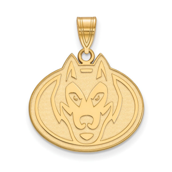 14k Gold Plated Silver St. Cloud State Large Pendant