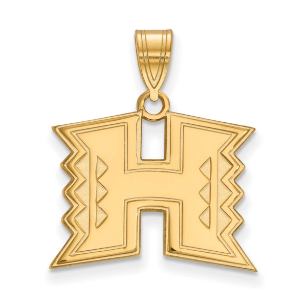 14k Gold Plated Silver The U. of Hawai'i Medium Pendant