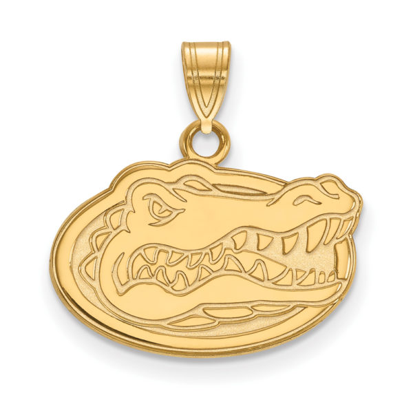 14k Gold Plated Silver U. of Florida Small Mascot Pendant