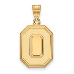 14k Yellow Gold Ohio State Large 'O' Pendant