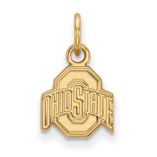 14k Yellow Gold Ohio State XS (Tiny) Logo Charm or Pendant