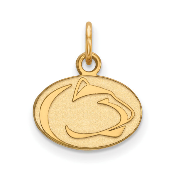 14k Yellow Gold Penn State XS (Tiny) Charm or Pendant