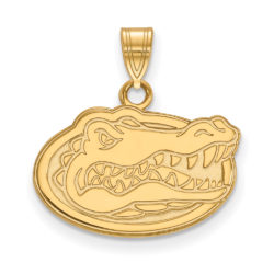 14k Yellow Gold U of Florida Small Mascot Pendant