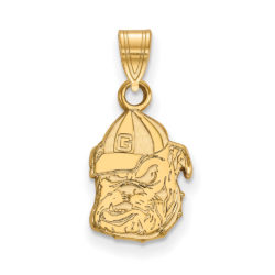 14k Yellow Gold U. of Georgia Small Mascot Pendant