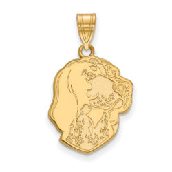 14k Yellow Gold U. of Tennessee Large Mascot Pendant