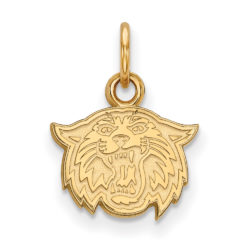 14k Yellow Gold Villanova U. XS (Tiny) Mascot Charm or Pendant