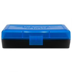 Berry's Ammo Box #401 - .380 cal/9mm 50/rd Blue/Black