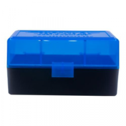 Berry's Ammo Box #405 - .223 Rem./5.56mm 50/rd Blue/Black