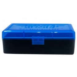 Berry's Ammo Box #407 - .44 cal 50/rd Blue/Black