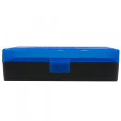 Berry's Ammo Box #408 - .40 S&W/.45 ACP 50/rd Blue/Black