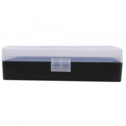 Berry's Ammo Box #408 - .40 S&W/.45 ACP 50/rd Clear/Black