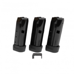 Shield Arms Z9 Handgun Magazine for Glock 43 9mm 9/rd 3 Pack Black