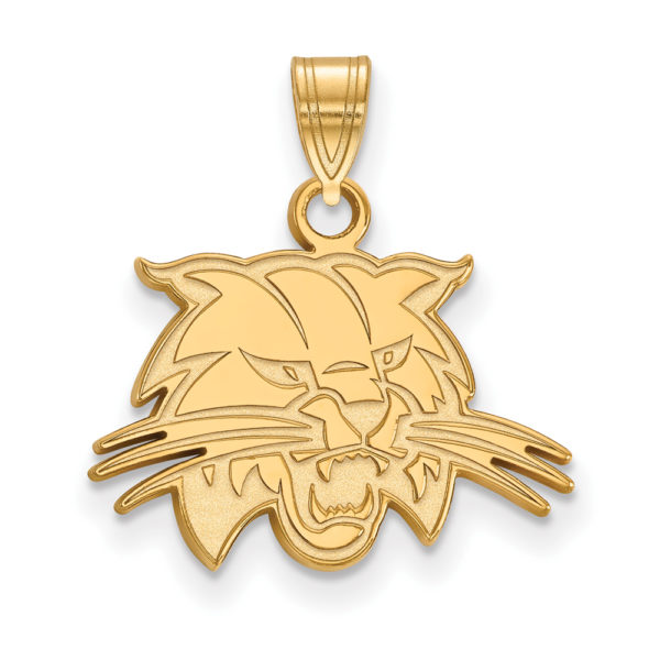 14k Yellow Gold Ohio U. Small Mascot Pendant