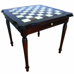 Genuine Italian Marble Chess Table