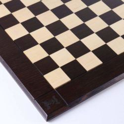 21" Hardwood Player's Chessboard JLP, USA in Wenge and Maple