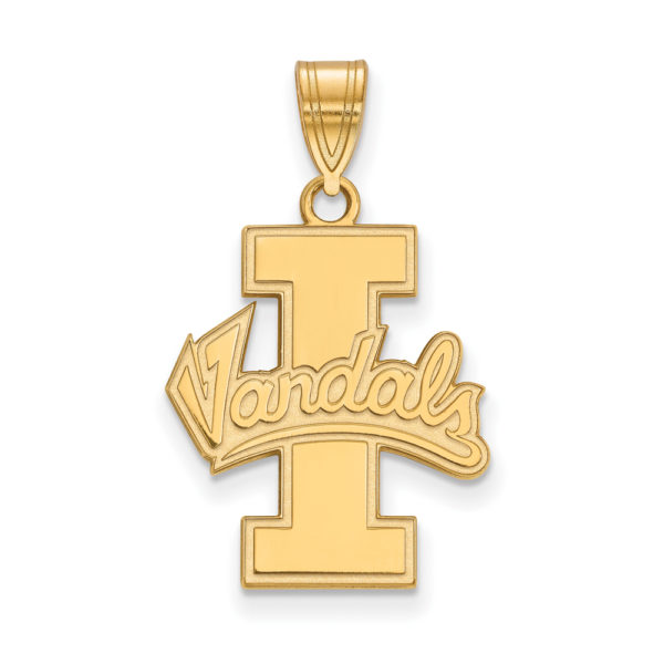 14k Gold Plated Silver Univ. of Idaho Large Pendant