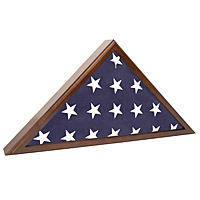 Flag Case for Veteran Funeral