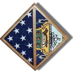 Flag - Wall Mounted Box - Fit Burial Flag Case