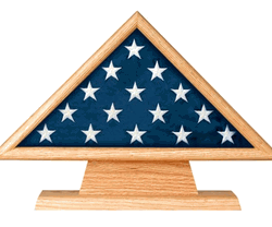 Memorial Flag Case and Pedestal