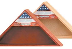 Military Flag Case With Shadow Box - for 5 X 9 Flag