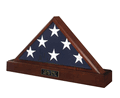 Officers Flag Display Case and Pedestal for 5Ft X 9.5Ft Flag