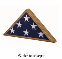 Veteran Oak Flag Case