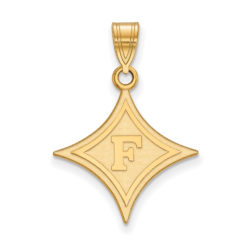 10k Yellow Gold Furman U Large Rhombus Pendant