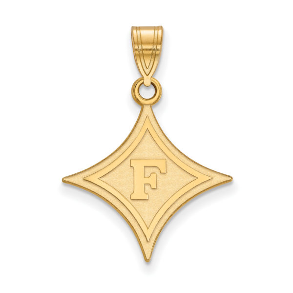 10k Yellow Gold Furman U Large Rhombus Pendant