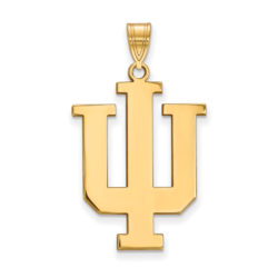 10k Yellow Gold Indiana U XL Pendant