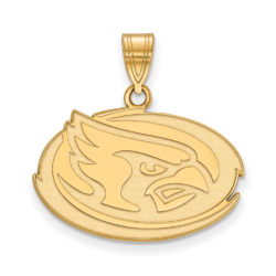 10k Yellow Gold Iowa State Medium Pendant