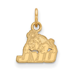 10k Yellow Gold James Madison U XS (Tiny) Charm or Pendant