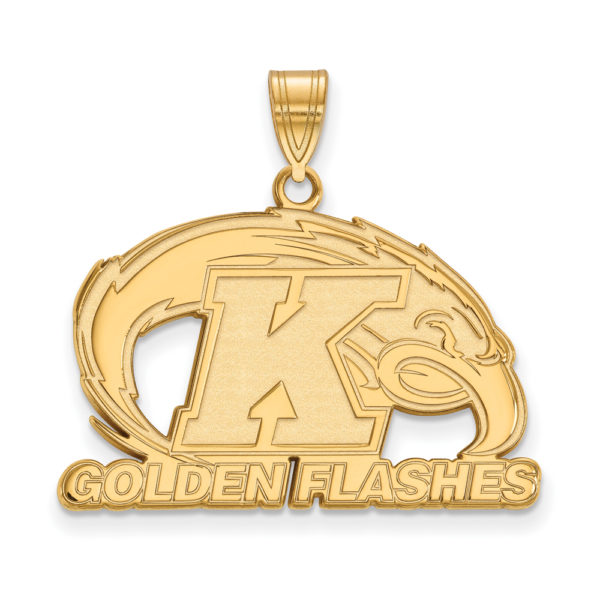 10k Yellow Gold Kent State Large Pendant