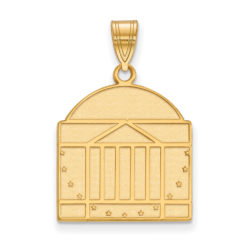 10k Yellow Gold U. of Virginia Large Logo Pendant