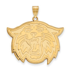 10k Yellow Gold Villanova U. XL Mascot Pendant