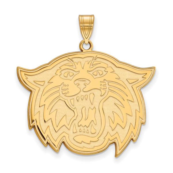 10k Yellow Gold Villanova U. XL Mascot Pendant