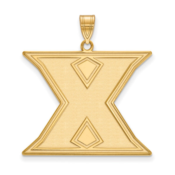 10k Yellow Gold Xavier U. XL Initial X Pendant