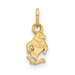 14k Gold Plated Silver Georgia Southern U XS (Tiny) Charm or Pendant