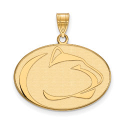 14k Yellow Gold Penn State Large Pendant